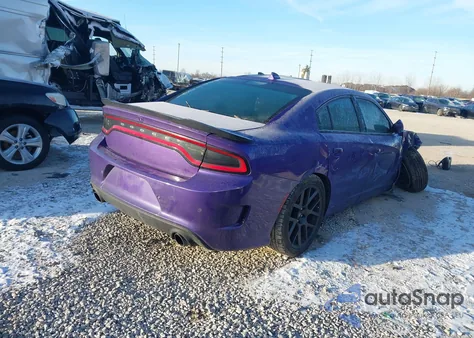 2019 Dodge Charger Scat Pack Rwd из США, поврежденный, VIN 2C3CDXGJ1KH576109